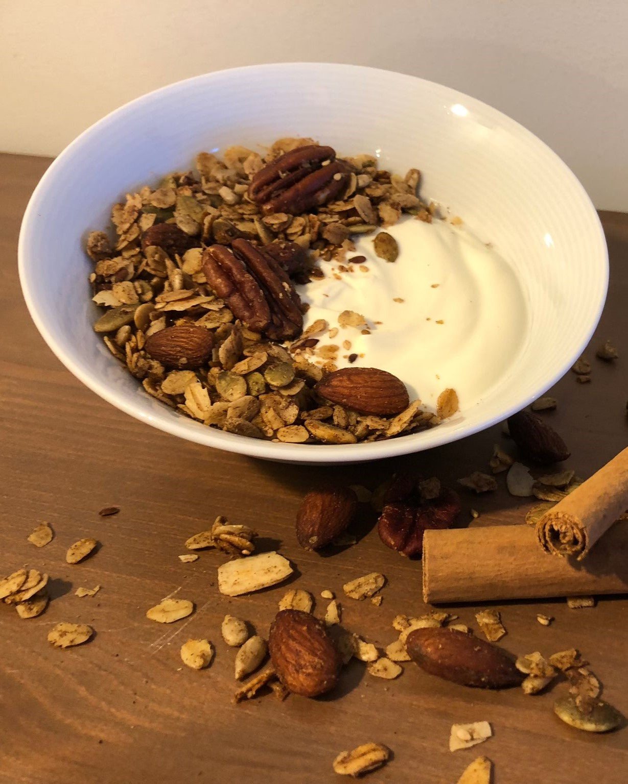 Gember Kaneel Granola